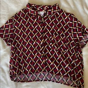 PATTERNED BLOUSE
